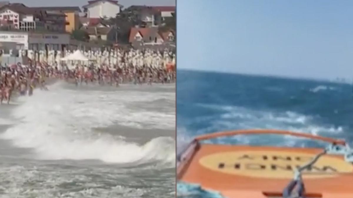 operatiune salvare litoral turisti disparuti mare costinesti cautati nava