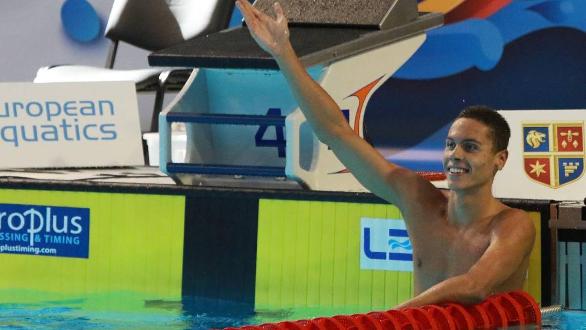 campionatul european de natatie program david popovici