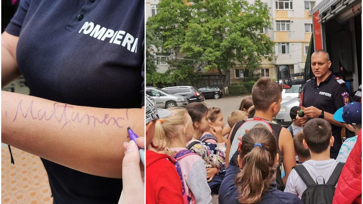 copii prim ajutor incendiu cutremur pompieri scolile de vara botosani