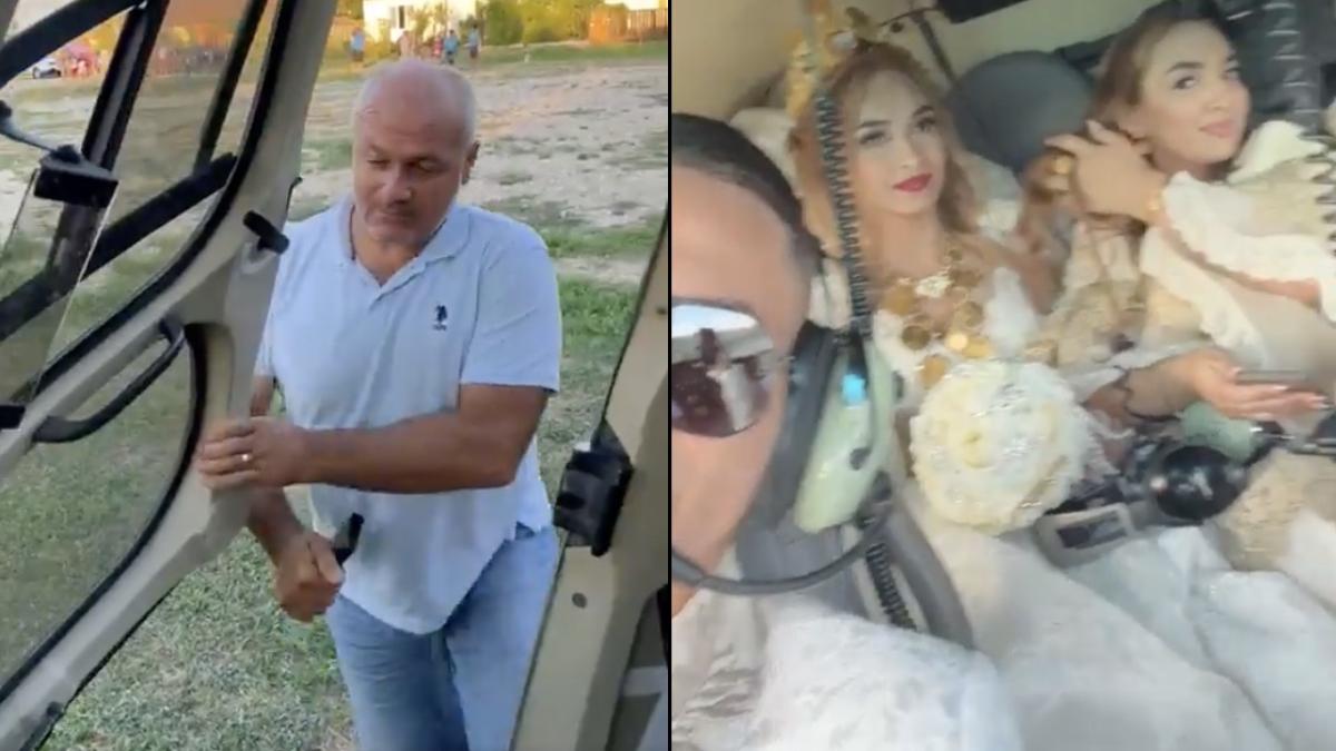 presedinte cj caras severin pilot elicopter leo magnatu mireasa nunta