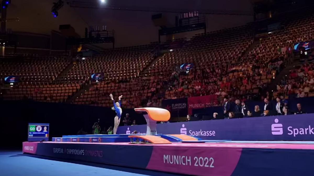 aur sarituri romania campionatul european gimnastica