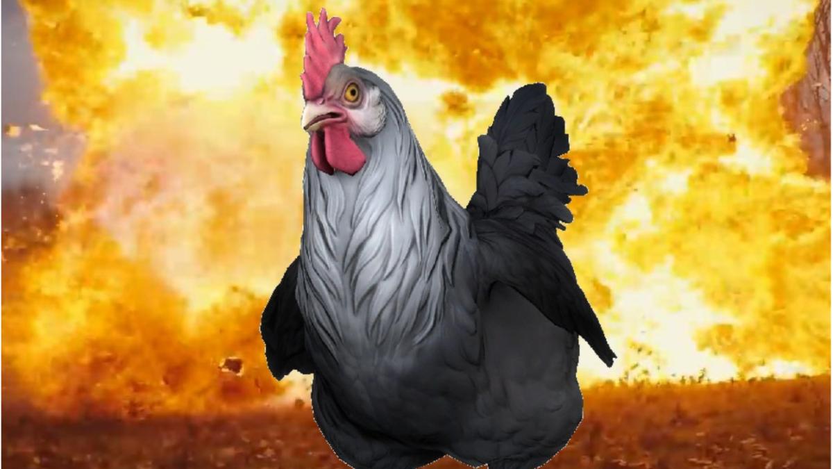 barbat suceava masina incendiata gaina