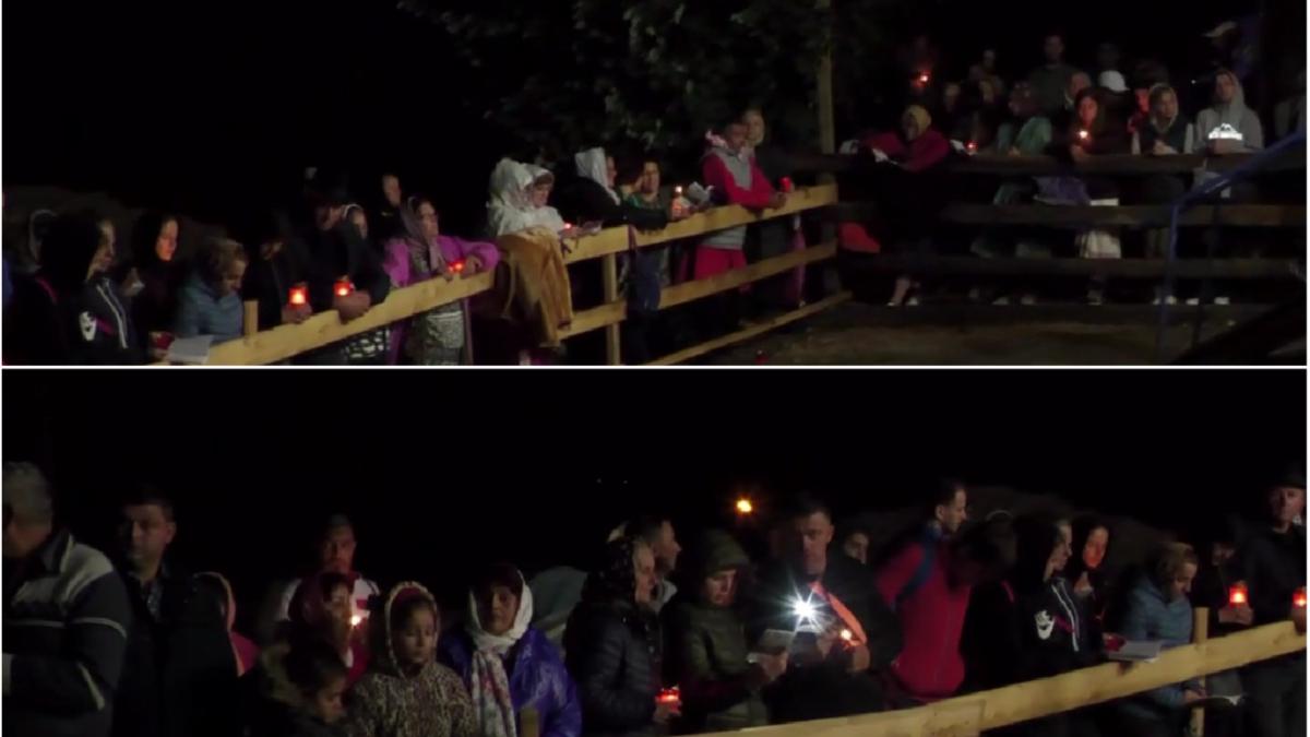 zeci mii de credinciosi icoana maica domnului manastirea nicula