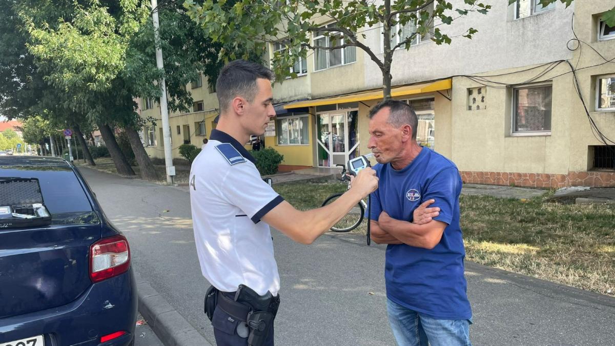 biciclist beat prins de politie in trafic dosar penal