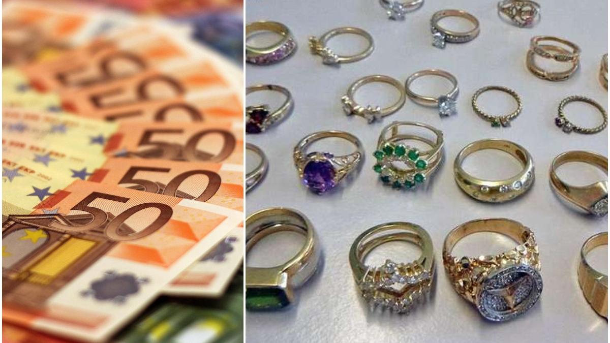 pensionar germania gasit bijuterii de aur euro sac de gunoi