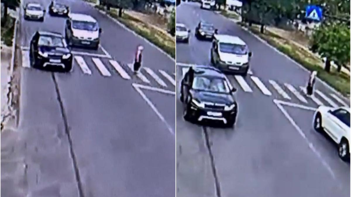 femeie lovita politist trecere pietoni popesti leordeni