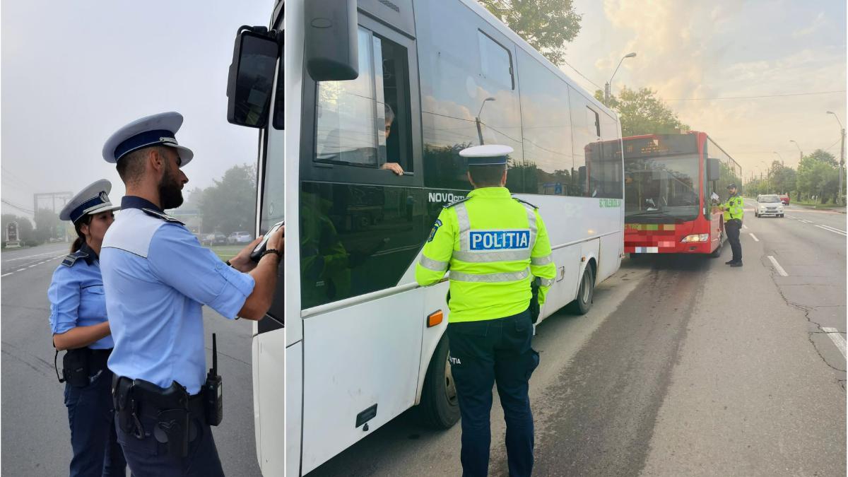 razie amploare strazi bucuresti sofer autobuz prins baut volan