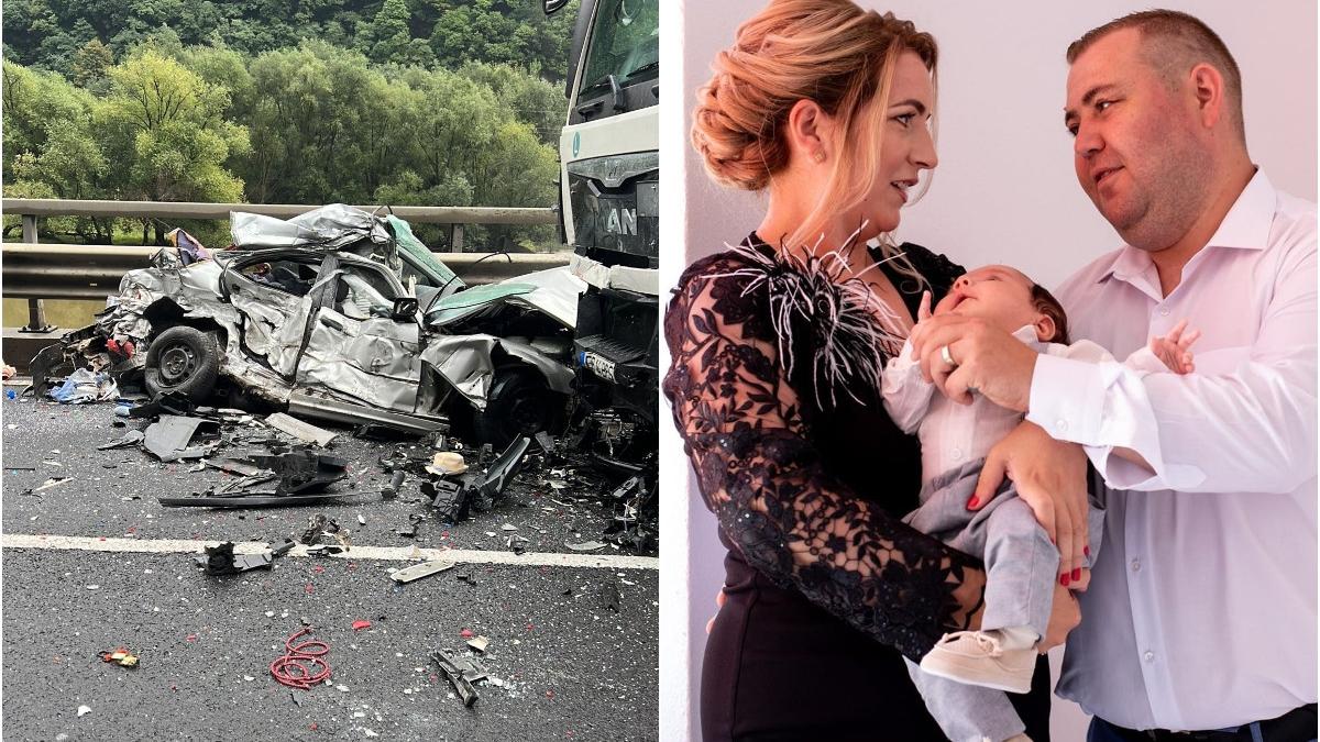 sotii murit striviti accident valea oltului mama stins copil brate