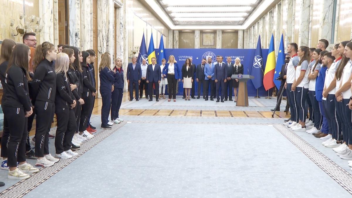 sportivi rezultate remarcabile premiati nicolae ciuca palatul victoria