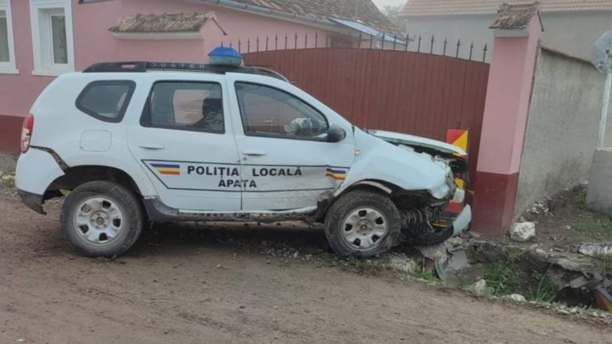 brasov furt masina politie