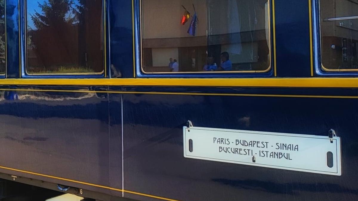 trenul orient express in romania cum arata