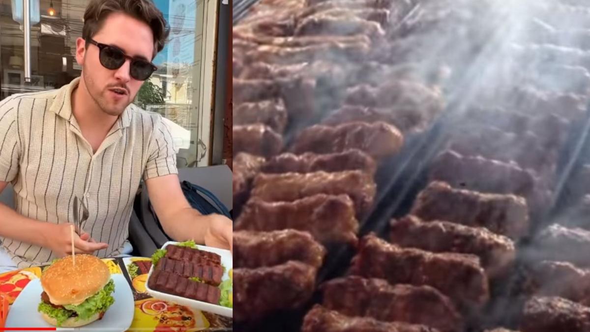 doi turisti din suedia mananca mici pentru prima data ce reactie au