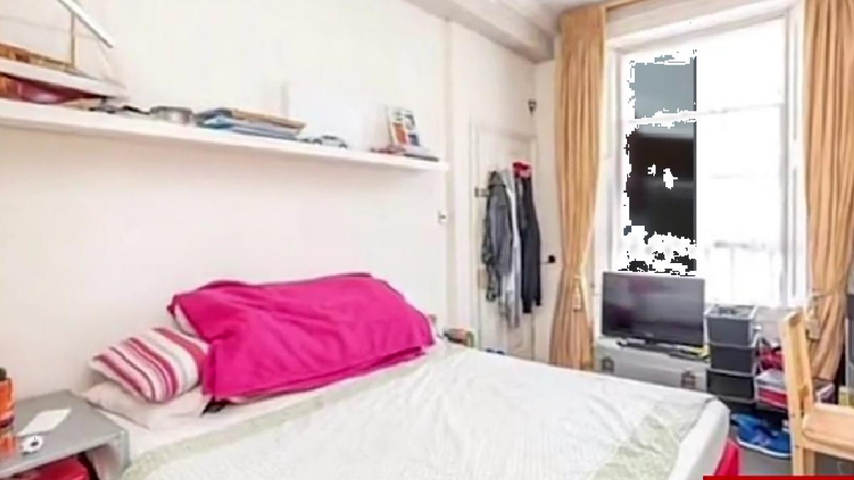 cat costa chiria pentru garsoniera din londra in care baia este in dulap