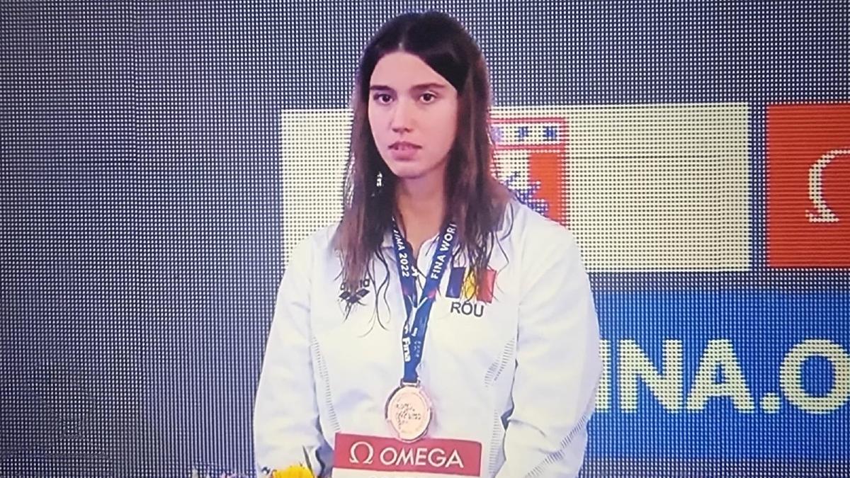 Bianca Costea, cea mai rapidă înotătoare din lume la junori în proba de ...