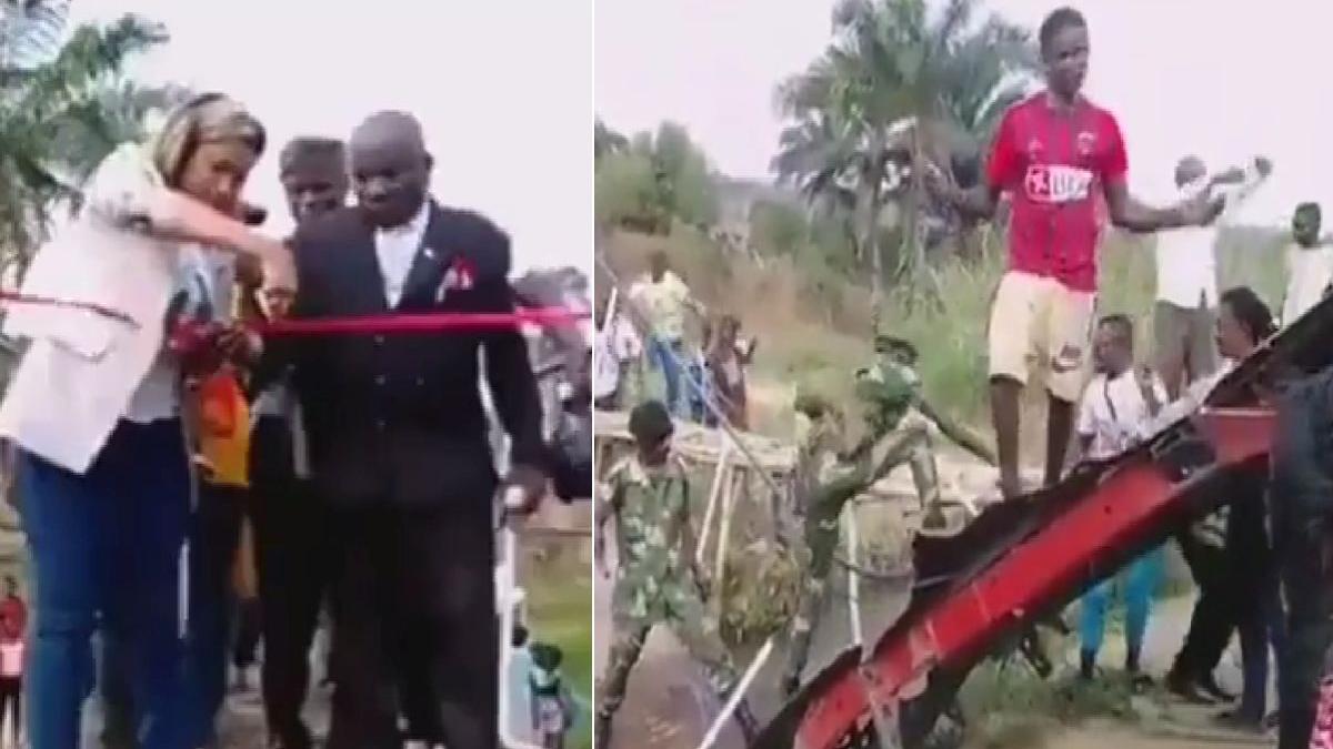 panglica pod inaugurat rupt in doua africa