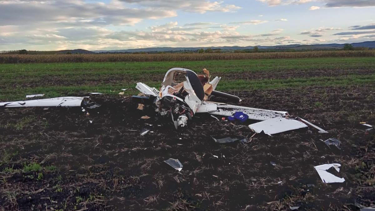 cine este victima avionul prabusit galanesti
