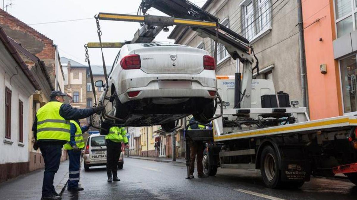 masini ridicate trotuare proiect lege camera deputatilor