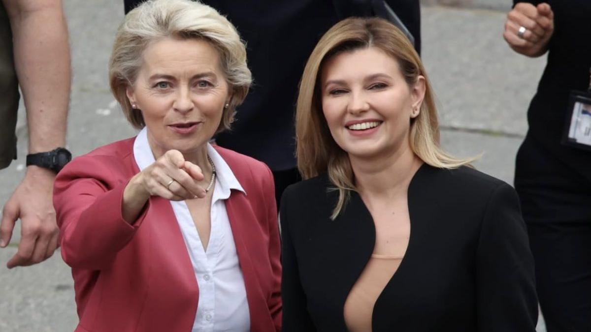 olena zelenska oaspete onoare presedinte comisia europeana ursula von der leyen