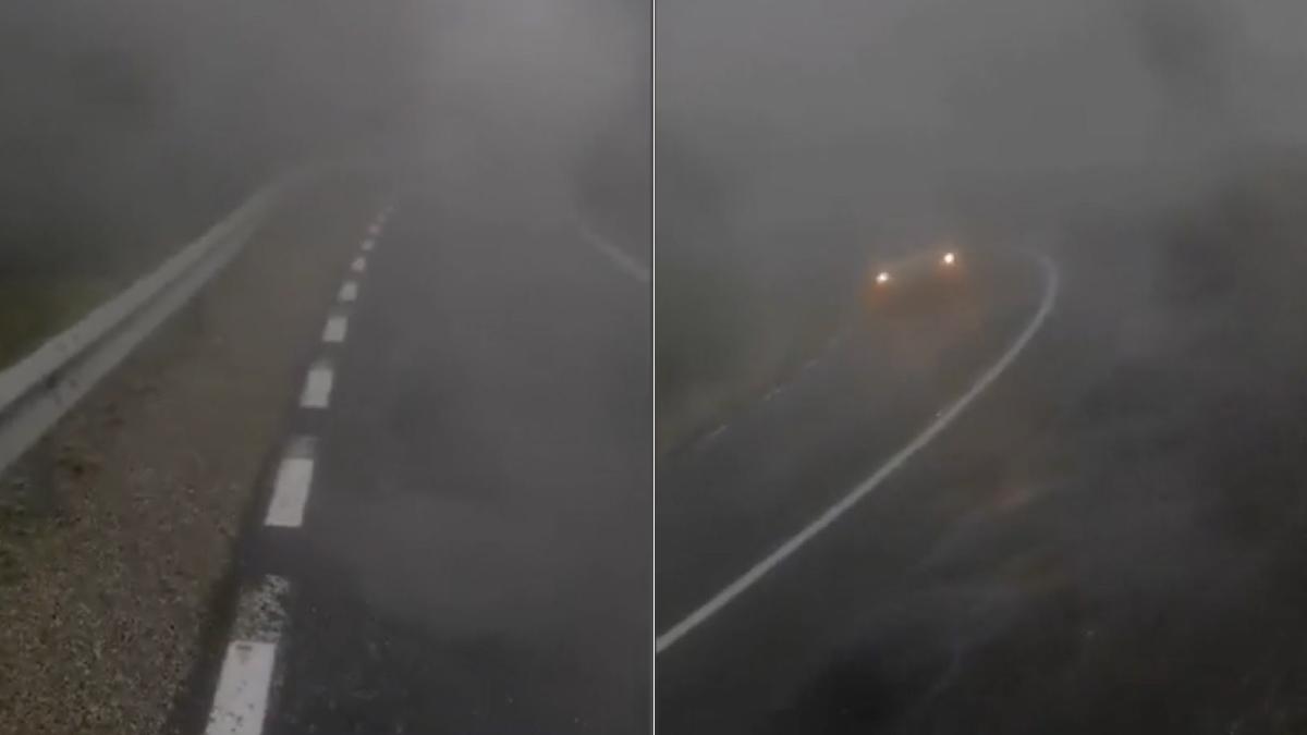 noapte toiul zilei muntii gutai imagini inaintea furtunii