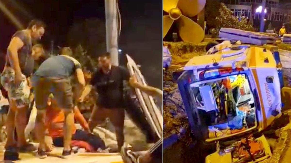 oameni constanta victime blocate ambulanta accident