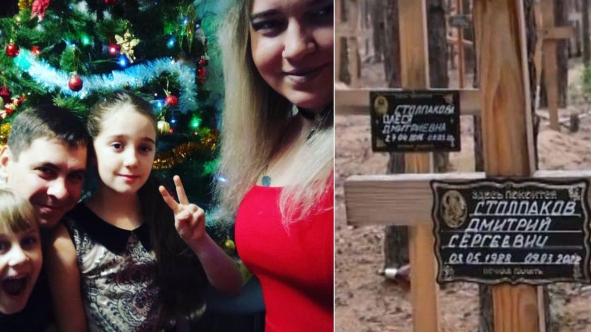 familie ingropata cimitir improvizat izium ucraina