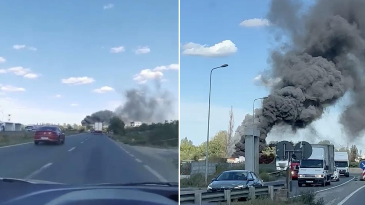 incendiu remat chitila langa bucuresti