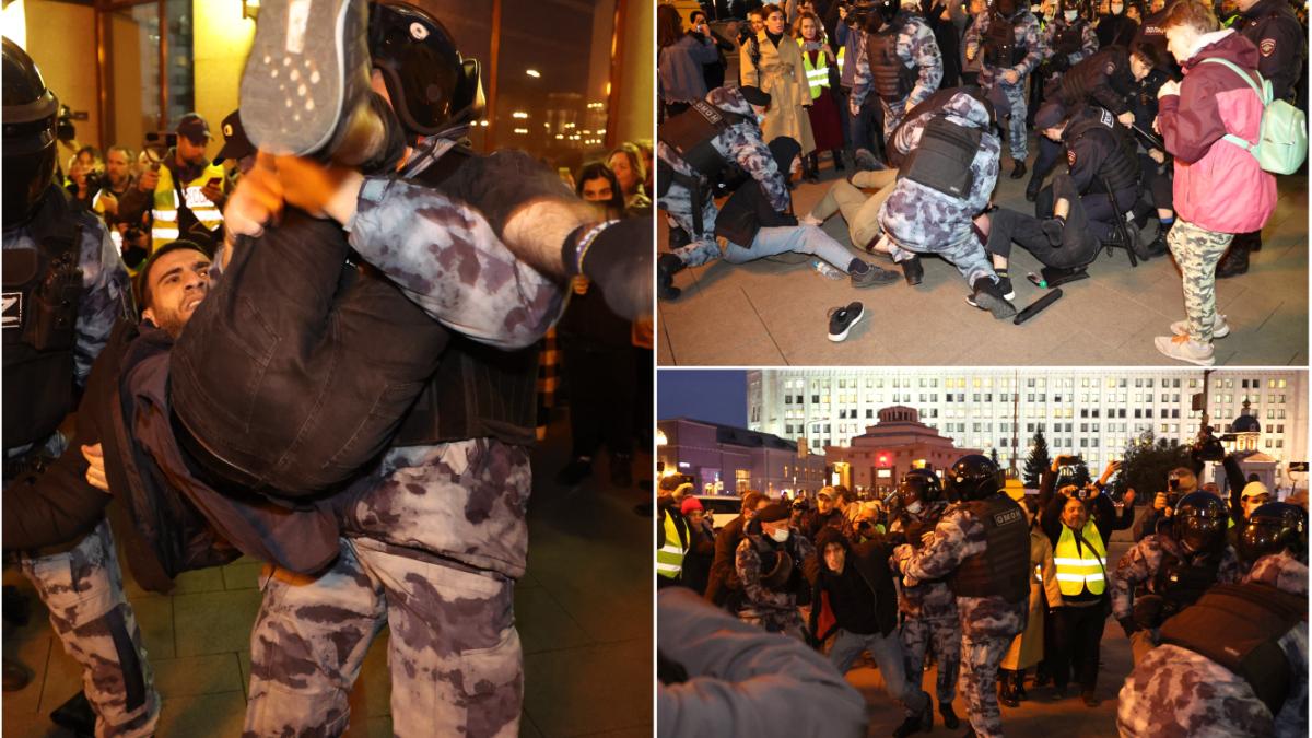 proteste rusia anunt mobilizare vladimir putin