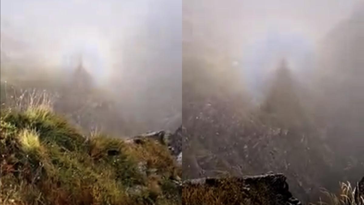 fenomenul gloria surprins fotograf muntii fagaras