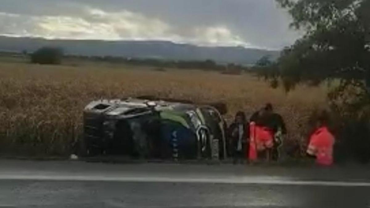 accident autospeciala de politie lovita de o masina contrasens focsani