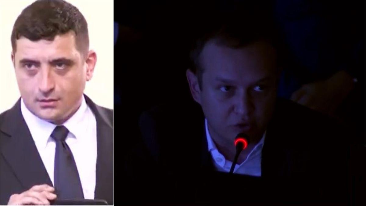 Scandal în Parlament! George Simion a stins lumina după un dialog cu scântei, iar parlamentarii s-au îmbrâncit între ei