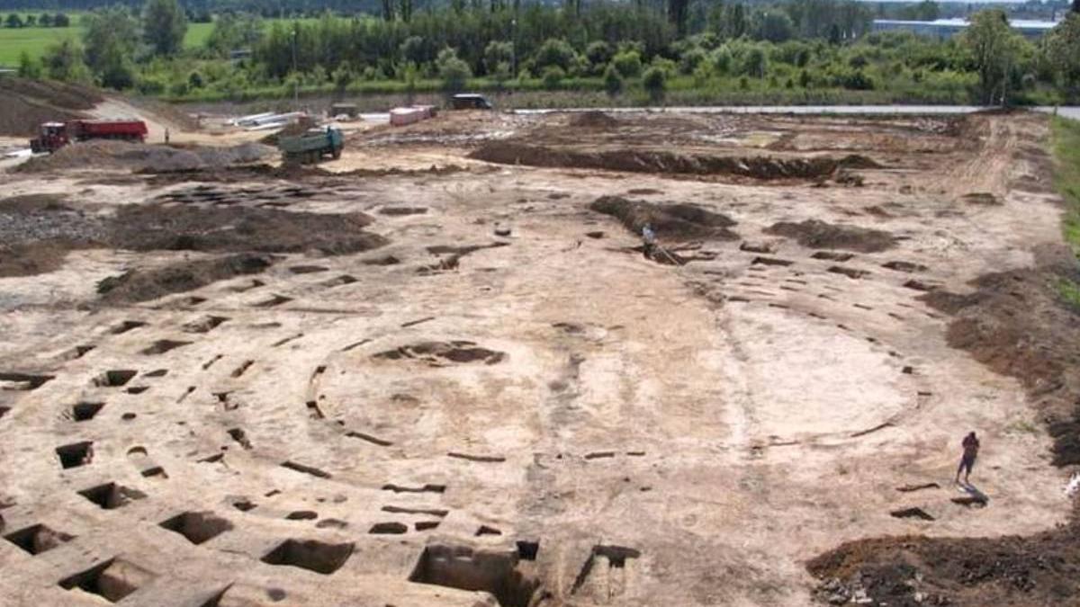 descoperire arheologica ruine praga 7000 ani