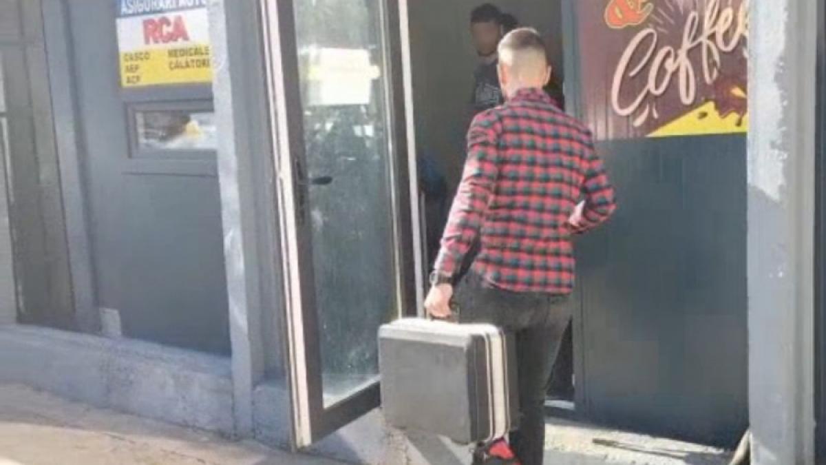 spargere politie galati