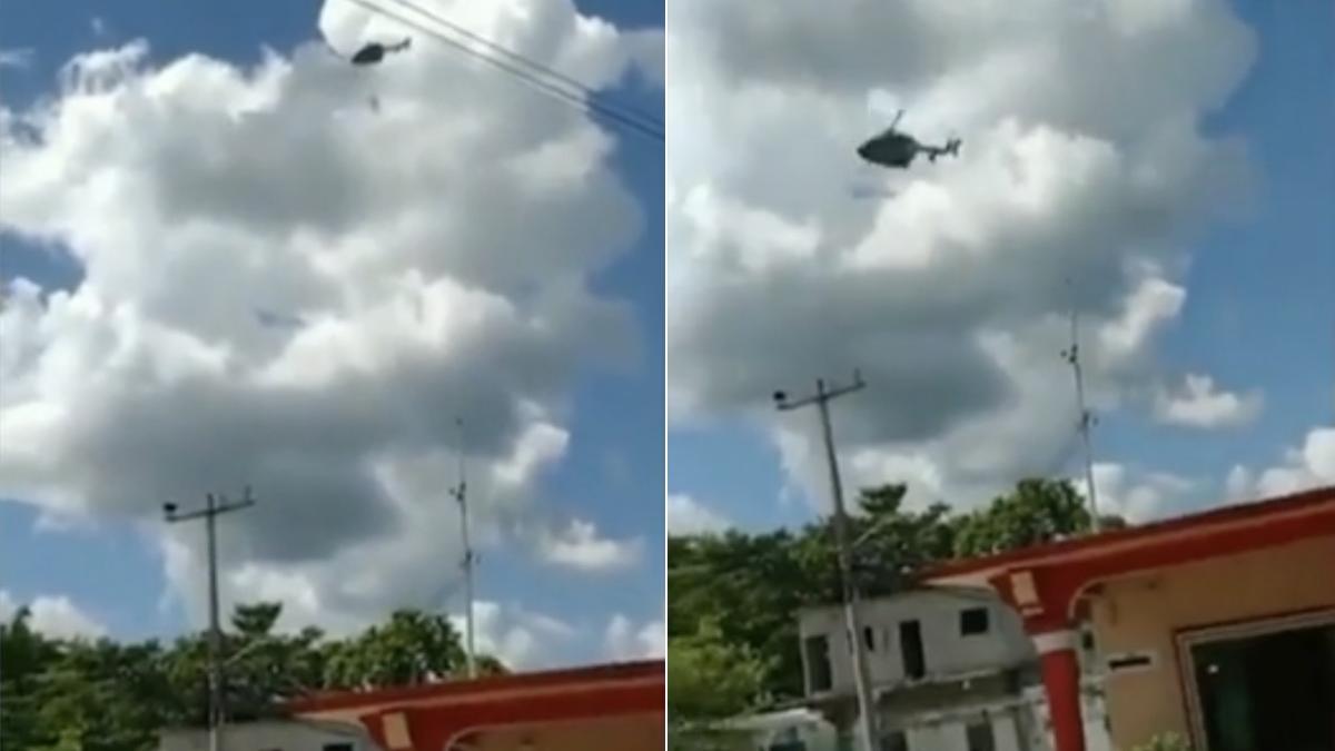 elicopter militari se prabuseste mexic filmat martori 3 ofiteri au murit