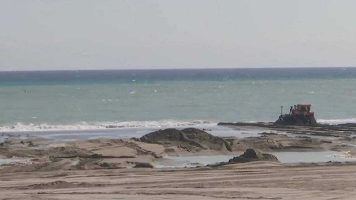 cum arata prima plaja largita eforie sud nisip fin marea neagra