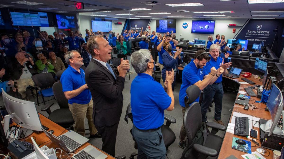 nasa traiectorie asteroid dimorphos