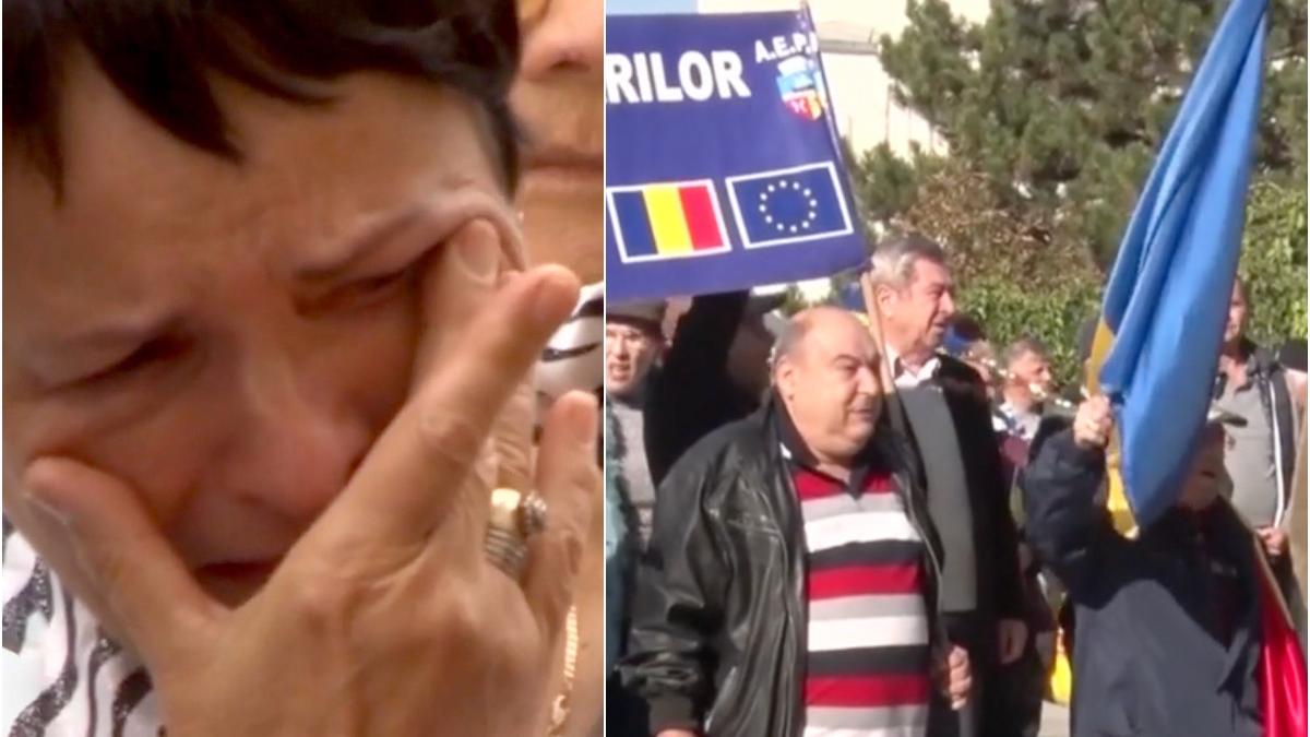 proteste pensionari bani putini