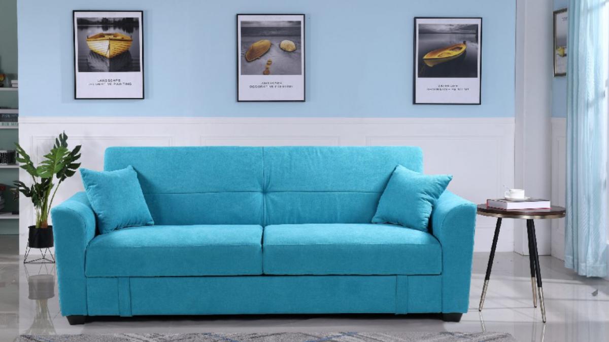 canapea de catifea piele ecologica sau material textil