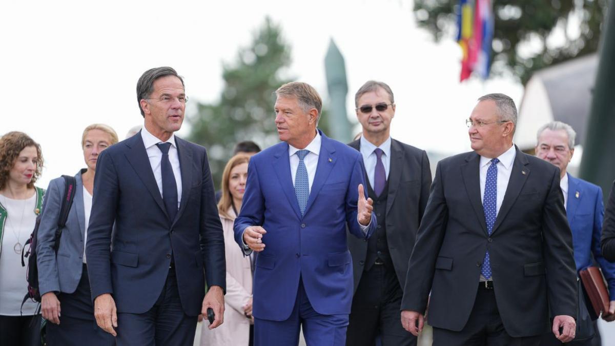 iohannis cincu premierul olandez mark rutte