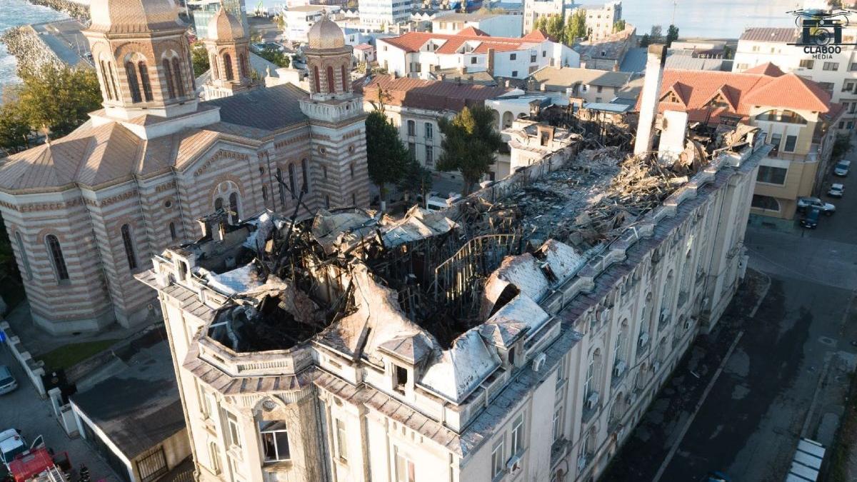 pagube incendiu arhiepiscopia tomisului