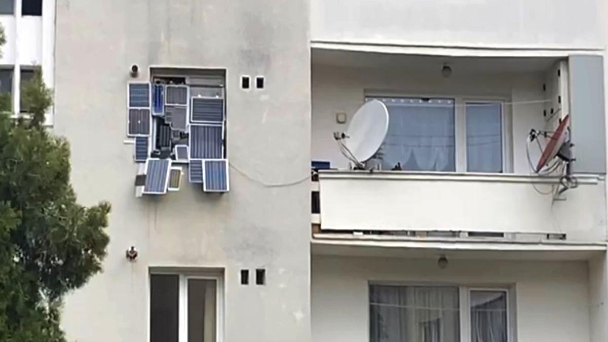 roman montat panouri solare geamul apartamentului reduce costuri curent