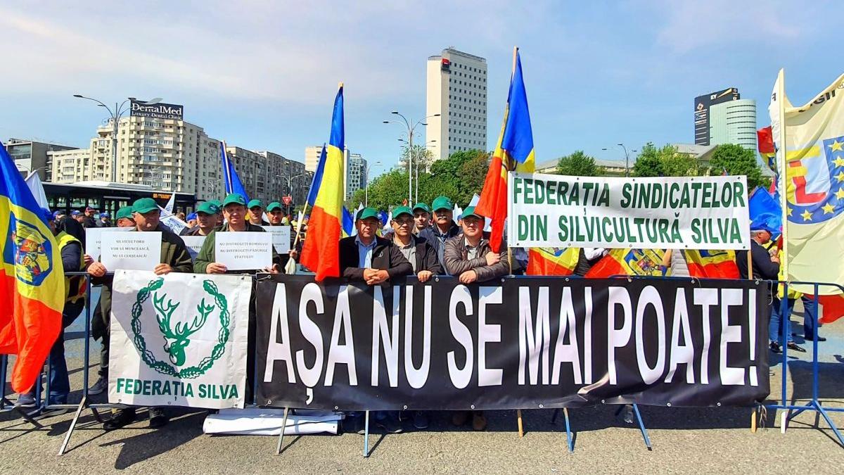 sindicalisti protest amploare fata guvern 25 octombrie
