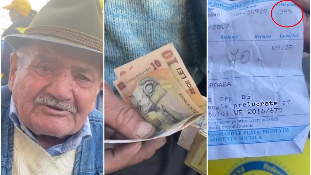 pensionar scaun cu rotile protest antisaracie bucuresti cestere pensii crize romania