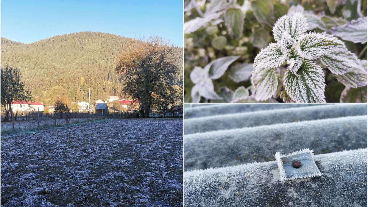 minime record in romania batalie stransa pentru polul frigului in aceasta dimineata