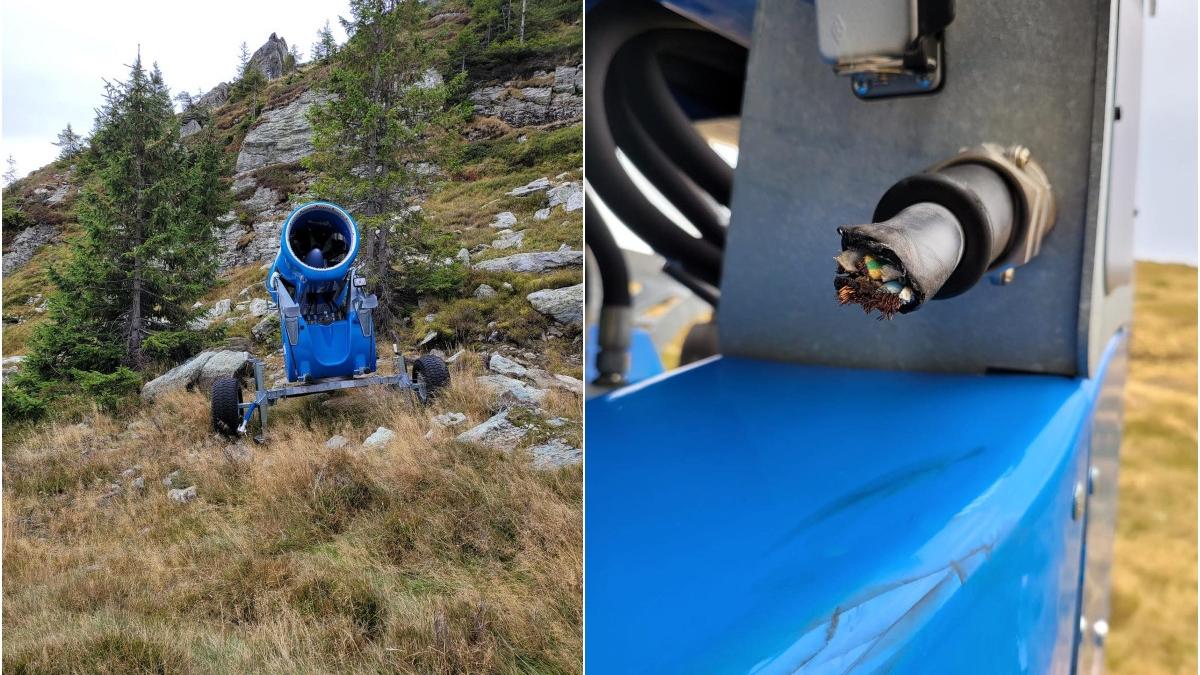 fara tunuri de zapada schi partie muntele mic alba