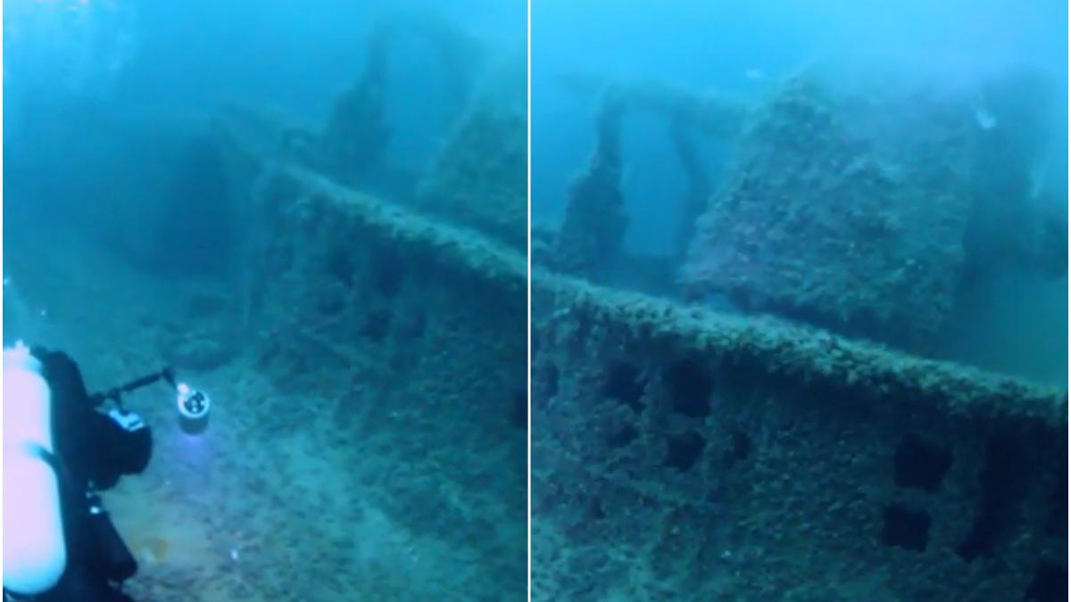 corabie misterioasa descoperita adancuri plaja eforie sud