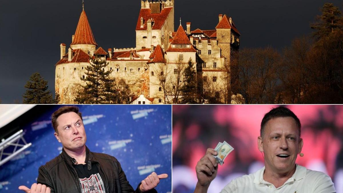 castelul bran inchiriat petrecere halloween miliardar american peter thiel elon musk