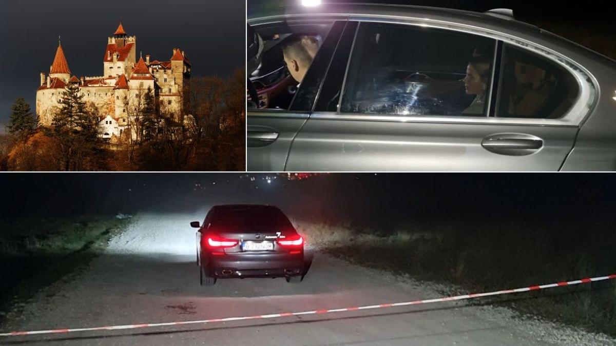 imagini petrecere miliardari castelul bran