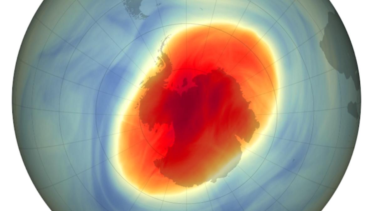 nasa gaura de ozon marimea antarcticii desupra pamantului s a micsorat