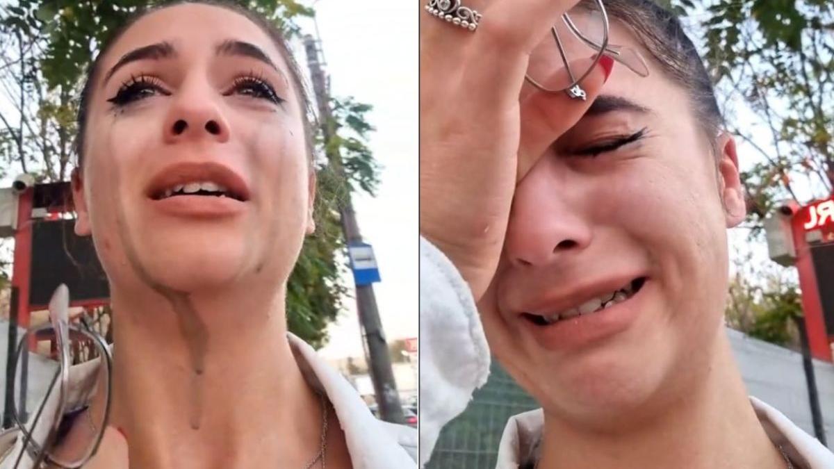 tanara batuta femeie tramvai bucuresti coborat repede rautate