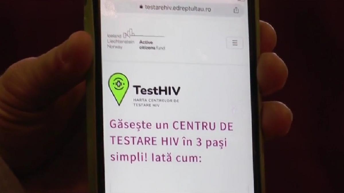 prima aplicatie din romania pentru testarea hiv
